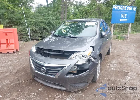 2019 Nissan Versa 1.6 Sv z USA, uszkodzony, nr VIN 3N1CN7AP8KL874950